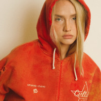Зип Худи Culture RED Vintage / M