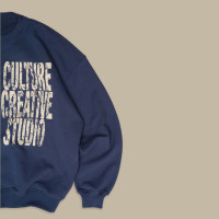 Свитшот Culture Creative Studio Pocket Indigo / S