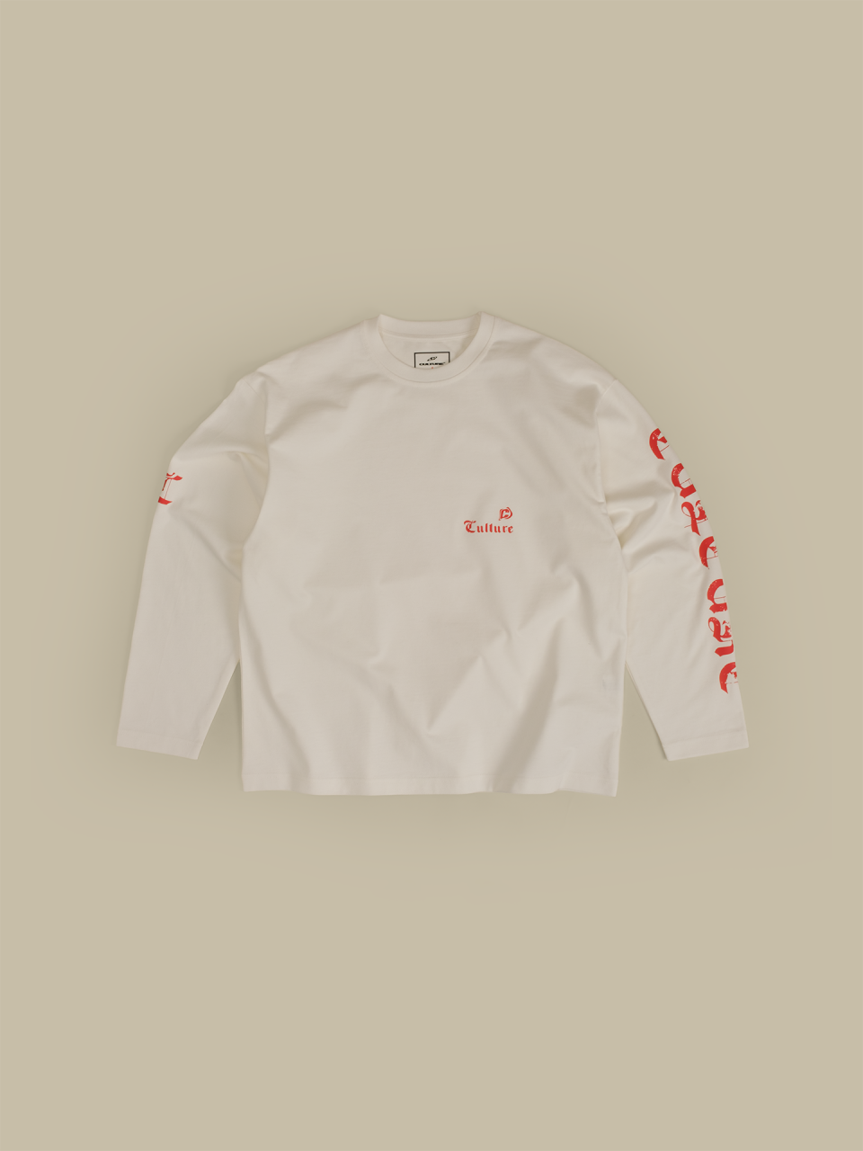 Лонгслив Culture Studio молоко 2.0 / S