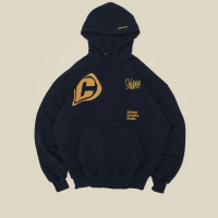 Худи Culture Studio Navy Cotton / S