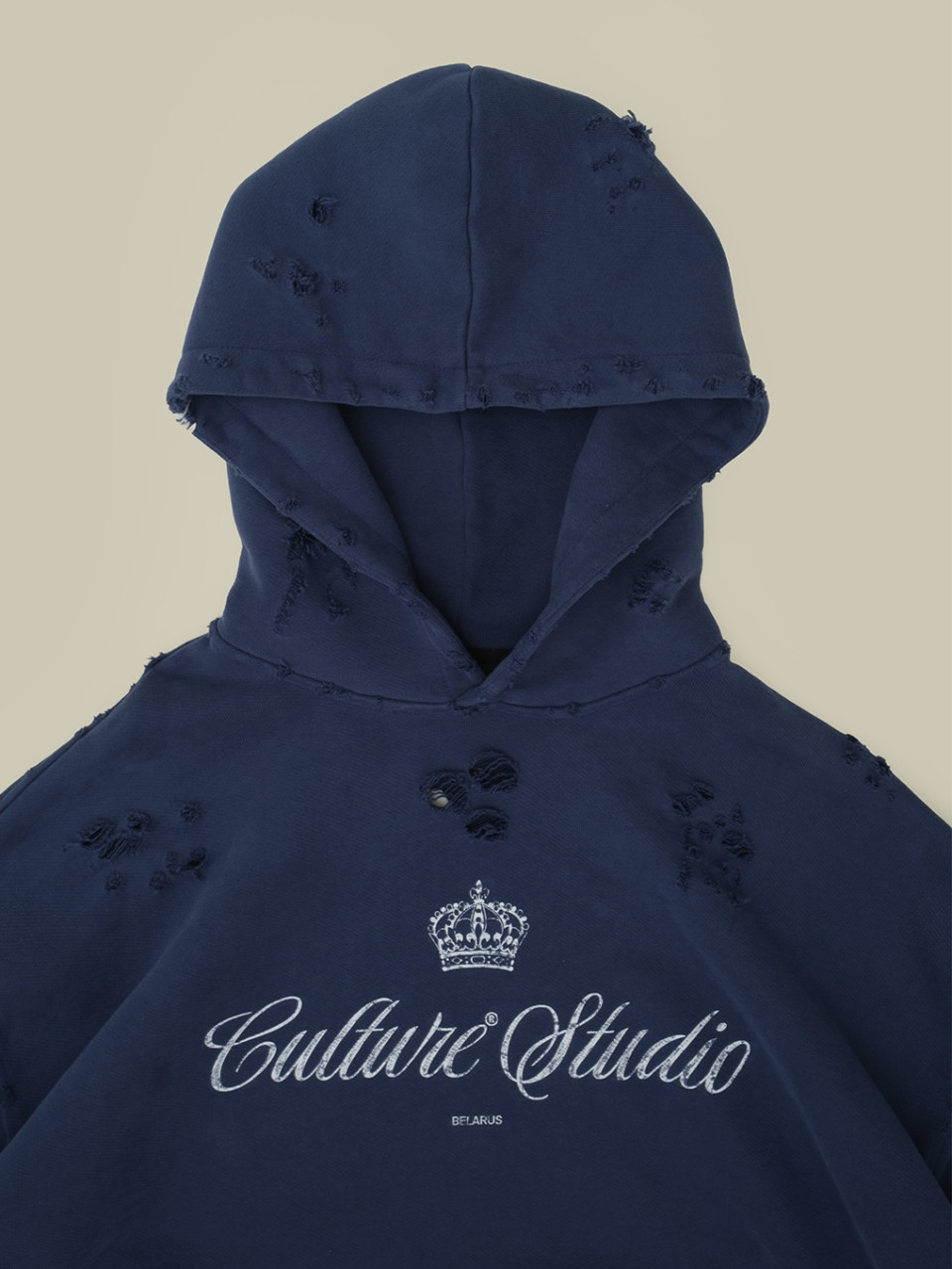 Худи Culture Studio Vintage индиго / S