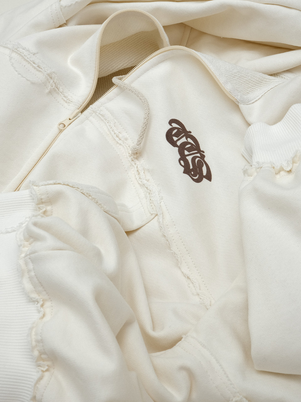 Зип Худи Culture CCS Milk мини