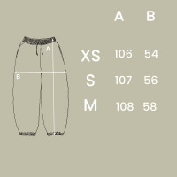 Джоггеры Air Pants black / XS