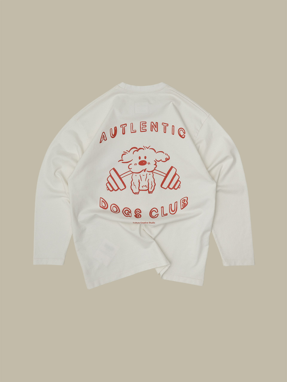 Лонгслив Culture DOG Club Milk