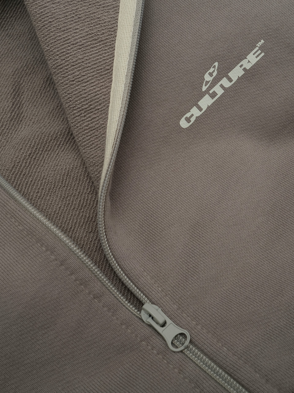 Зип худи Culture Basic Gray UNSX
