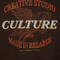 Свитшот Culture Studio шоколад