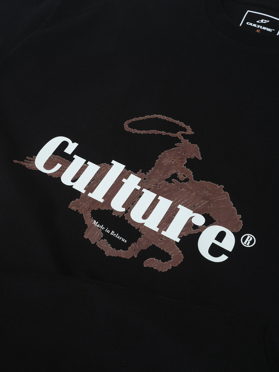 Футболка Culture Studio Black Horse / S