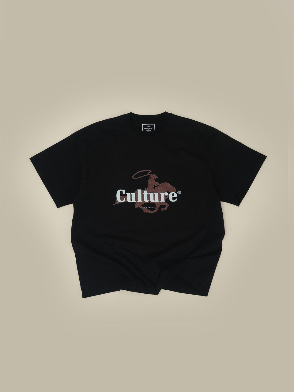 Футболка Culture Studio Black Horse / S