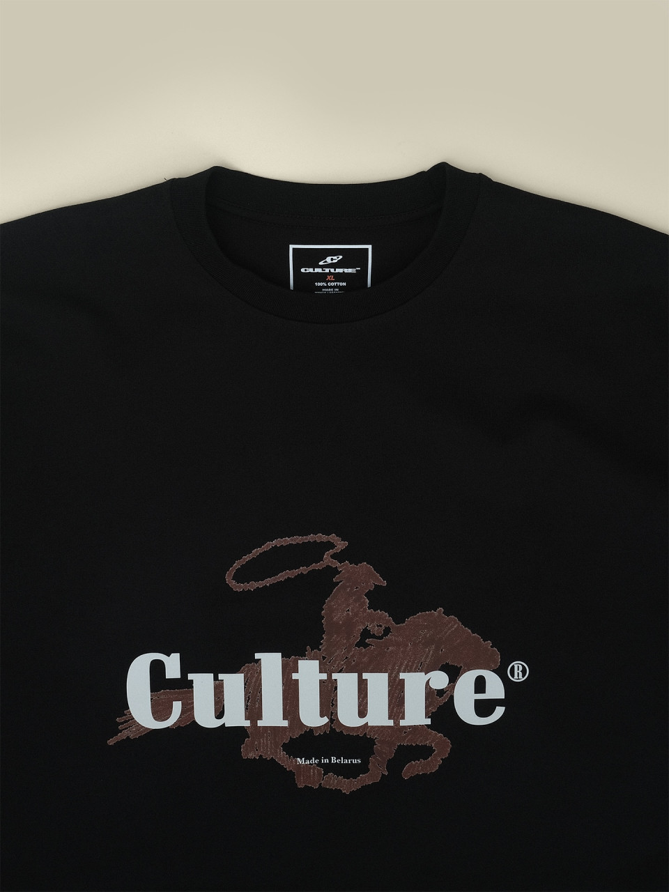 Футболка Culture Studio Black Horse / S