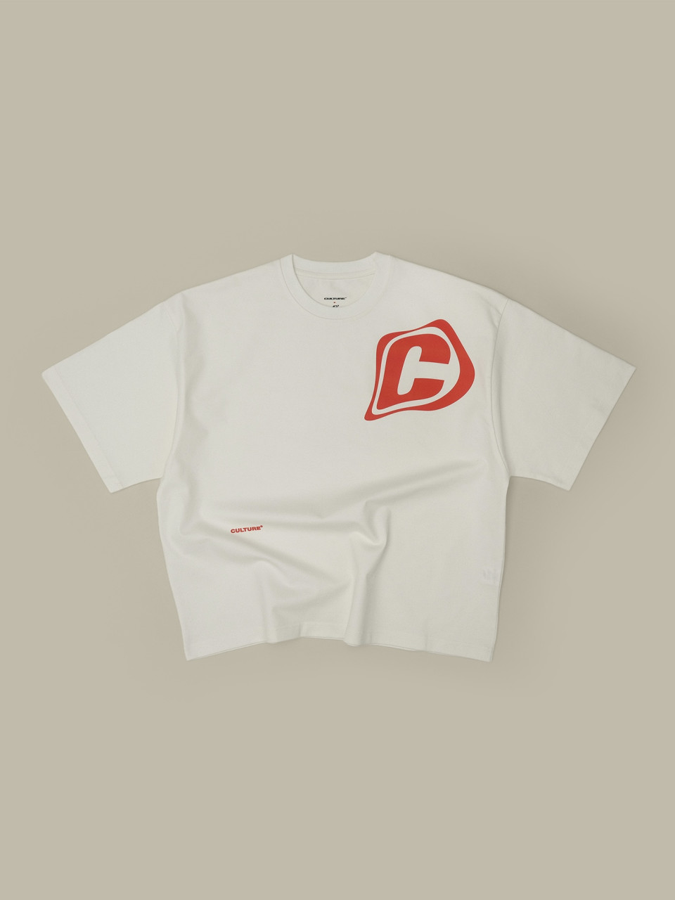 Футболка Culture CCS Milk Red logo / XL