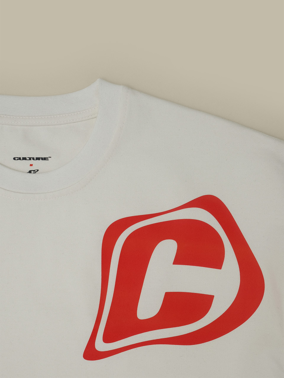 Футболка Culture CCS Milk Red logo / XL