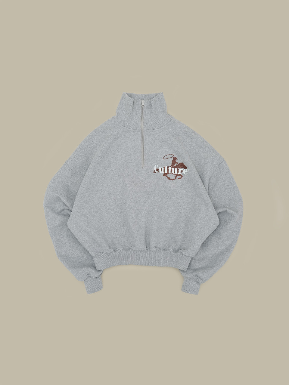 Анорак Culture Studio Horse меланж / ONESIZE
