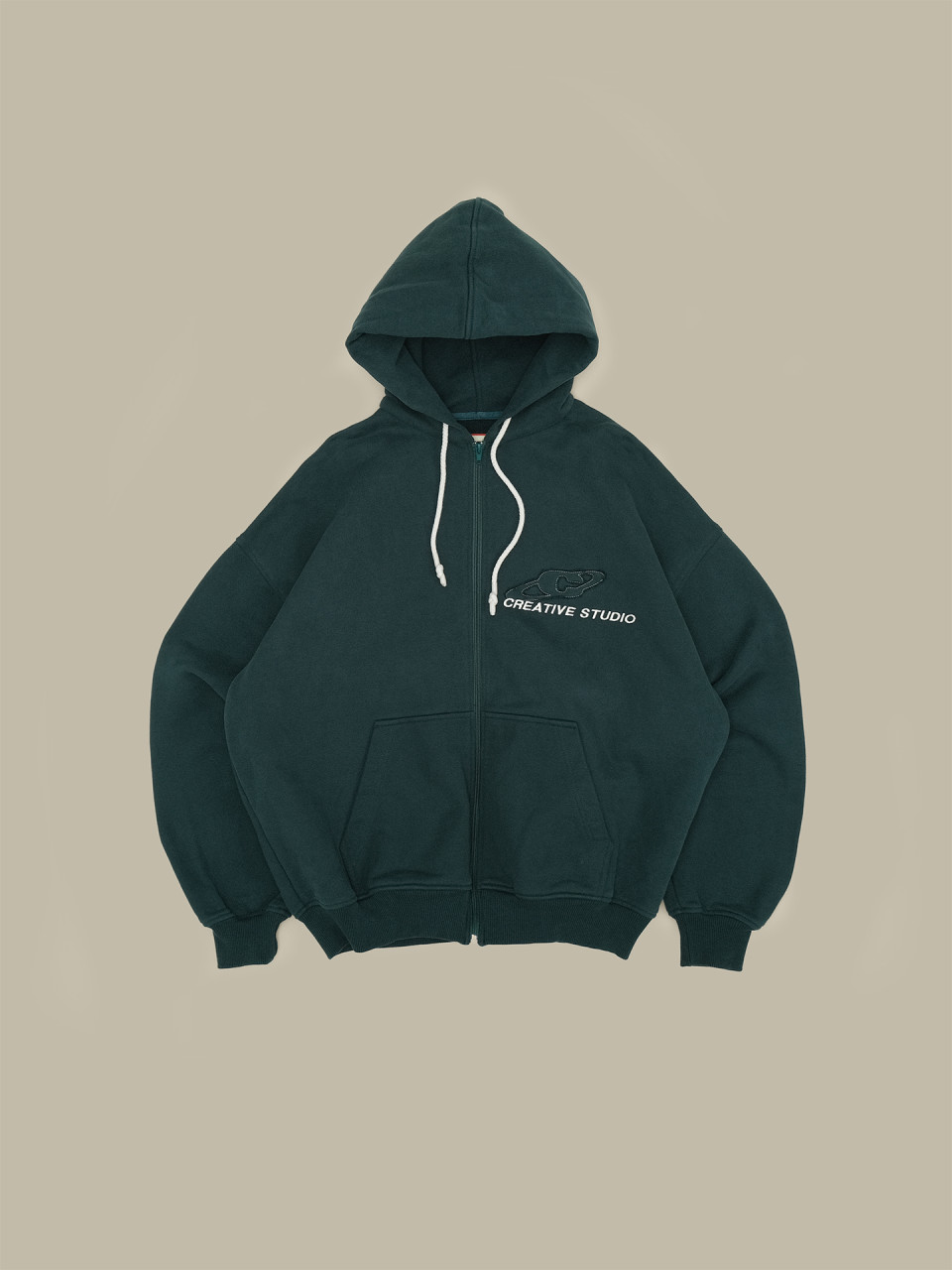 Зип Худи Culture Зеленый Бархат