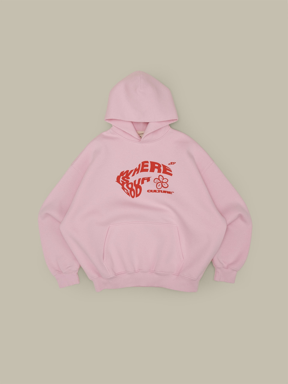 Худи Culture Pink & Red UNSX / S
