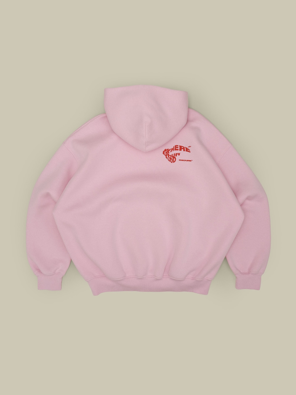Худи Culture Pink & Red UNSX / S