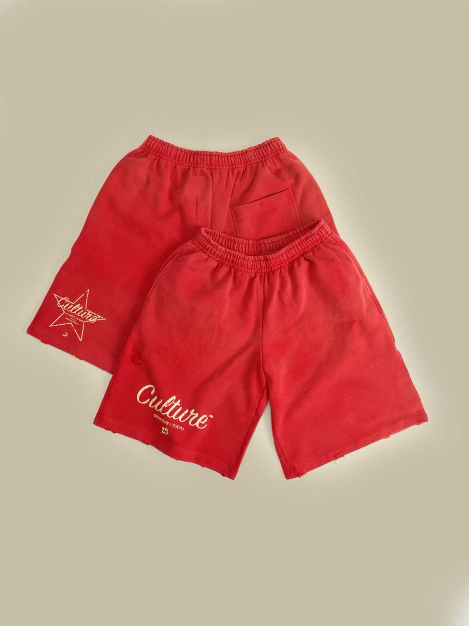 Шорты Culture Studio RED Vintage / S-M