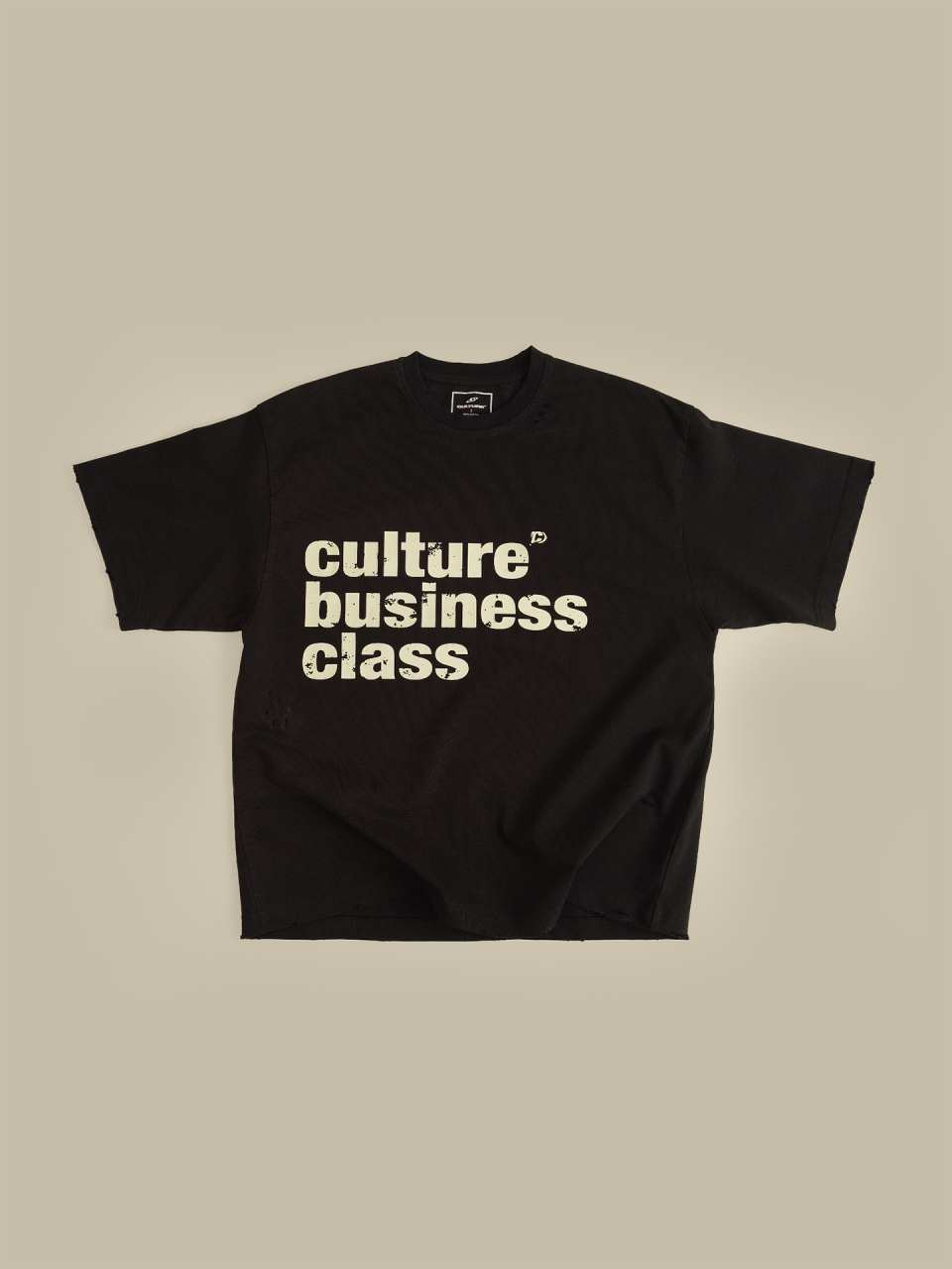 Футболка винтаж Culture Business Class Black 2.0 / S