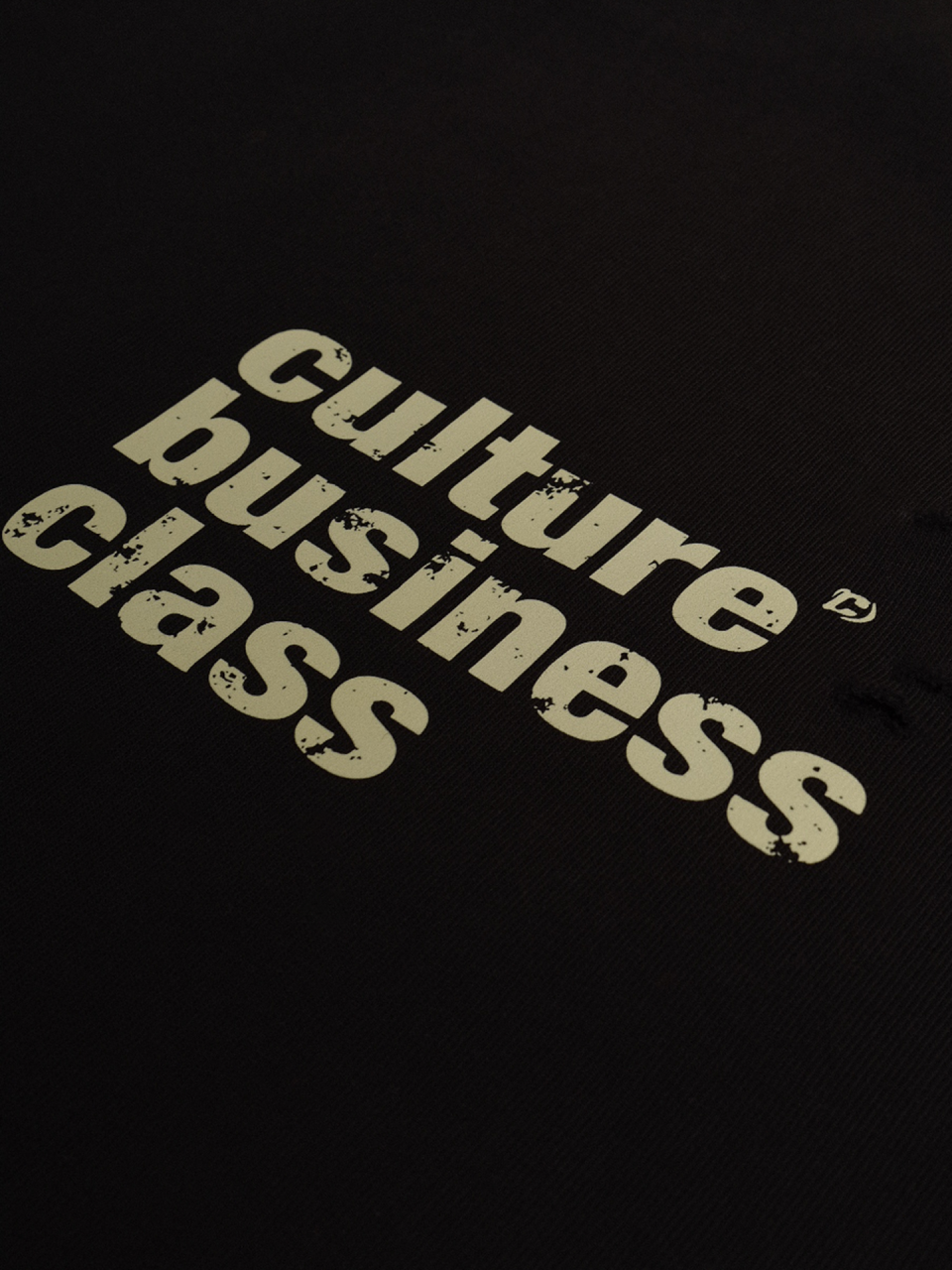 Футболка винтаж Culture Business Class Black 2.0 / S
