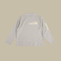 Лонгслив Culture melange&lime / S