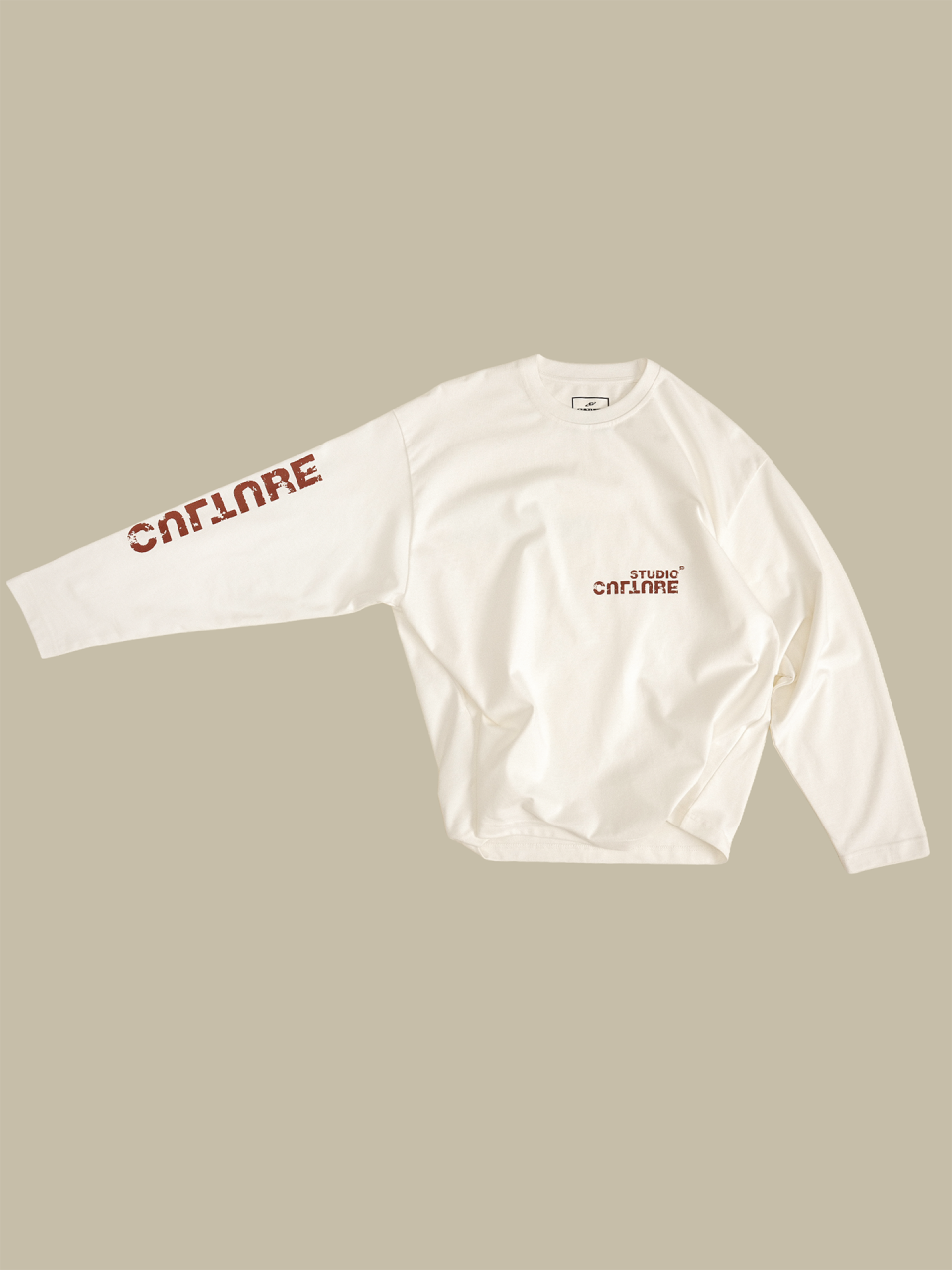 Лонгслив Culture milk&choco / S