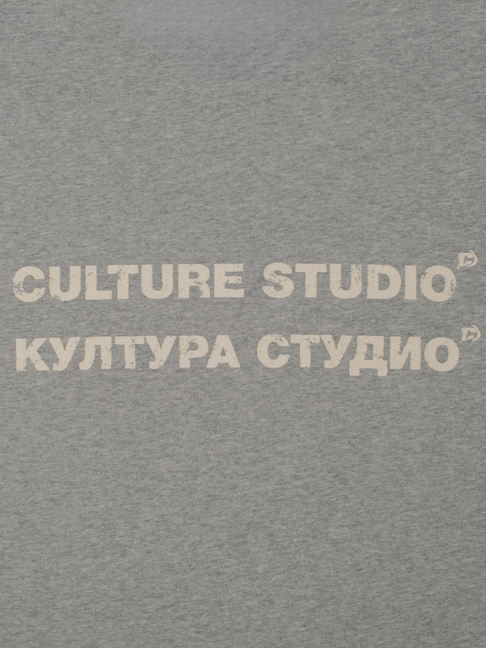 Футболка Culture Studio melange / XXL