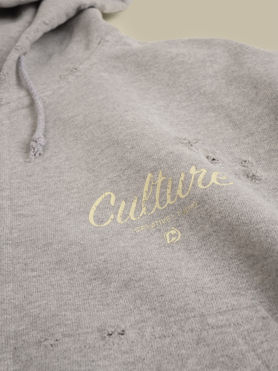 Зип Худи CULTURE STUDIO меланж / ONESIZE