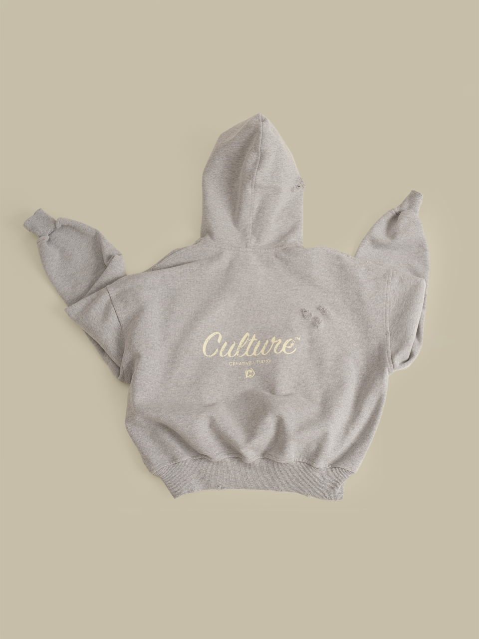 Зип Худи CULTURE STUDIO меланж / ONESIZE