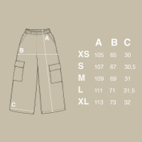 Брюки Culture Studio Cargo Beige / XS