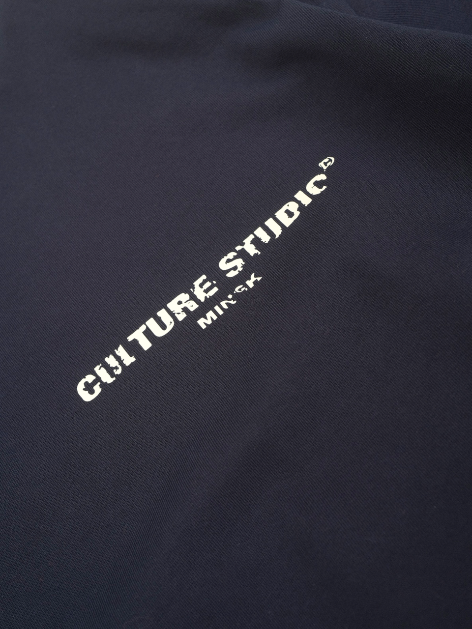 Футболка Culture Studio Navy Cotton / XS