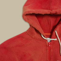 Зип Худи Culture RED Vintage / S