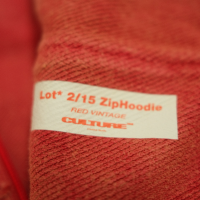 Зип Худи Culture RED Vintage / S