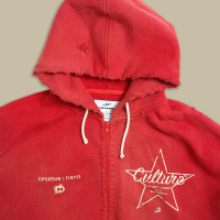 Зип Худи Culture RED Vintage / S