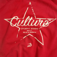 Зип Худи Culture RED Vintage / S