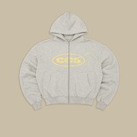 Зип Худи CCS Lime Logo / One Size