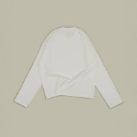 Лонгслив Culture CCS slim milk brown / L