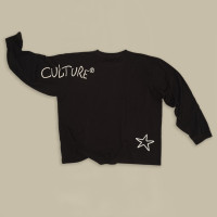 Лонгслив Culture Tiger Graphic Black / S