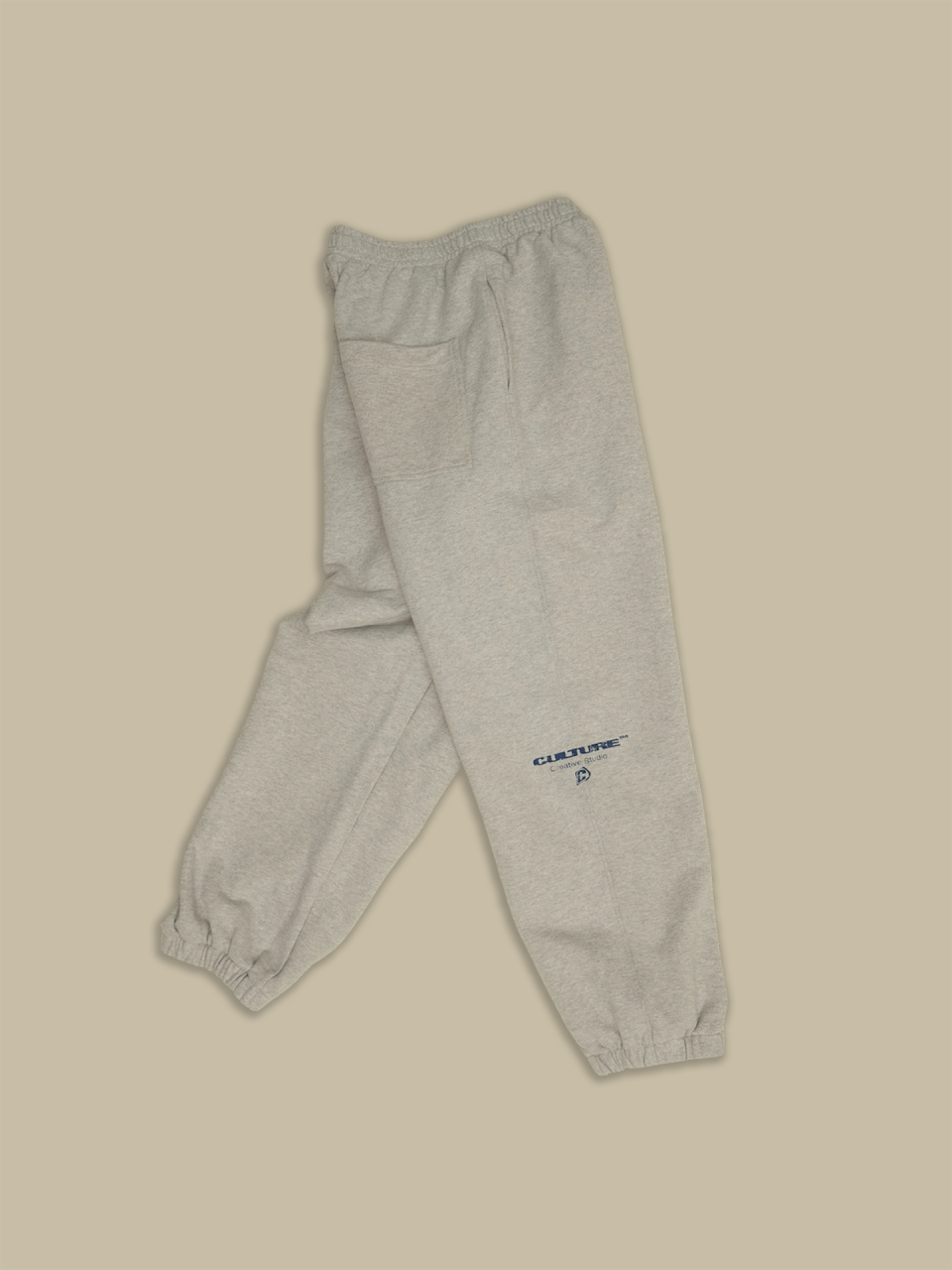 Джоггеры Culture Creative Studio Logo Ice Melange / XS