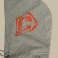 Зип Худи Culture Studio Red Logo Melange / S