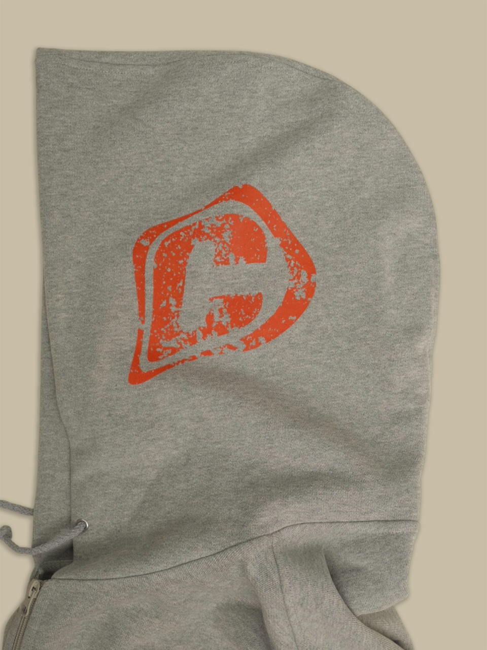 Зип Худи Culture Studio Red Logo Melange / S
