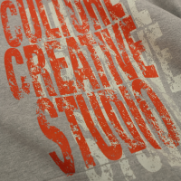 Зип Худи Culture Studio Red Logo Melange / S