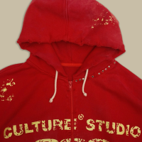 Зип Худи CCS Vintage Red / S