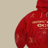 Зип Худи CCS Vintage Red / S