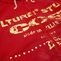 Зип Худи CCS Vintage Red / S