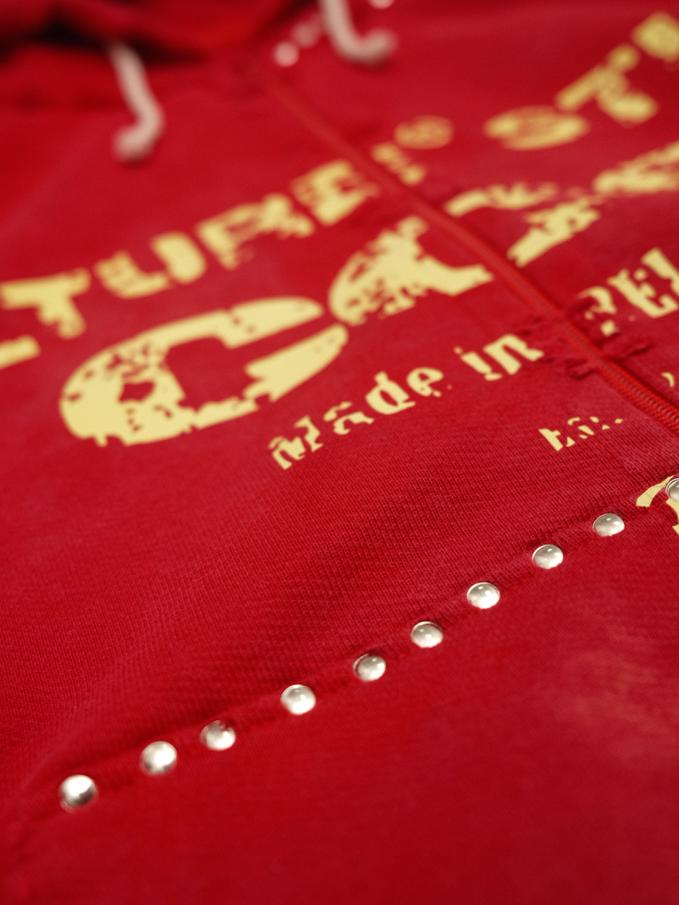 Зип Худи CCS Vintage Red / S