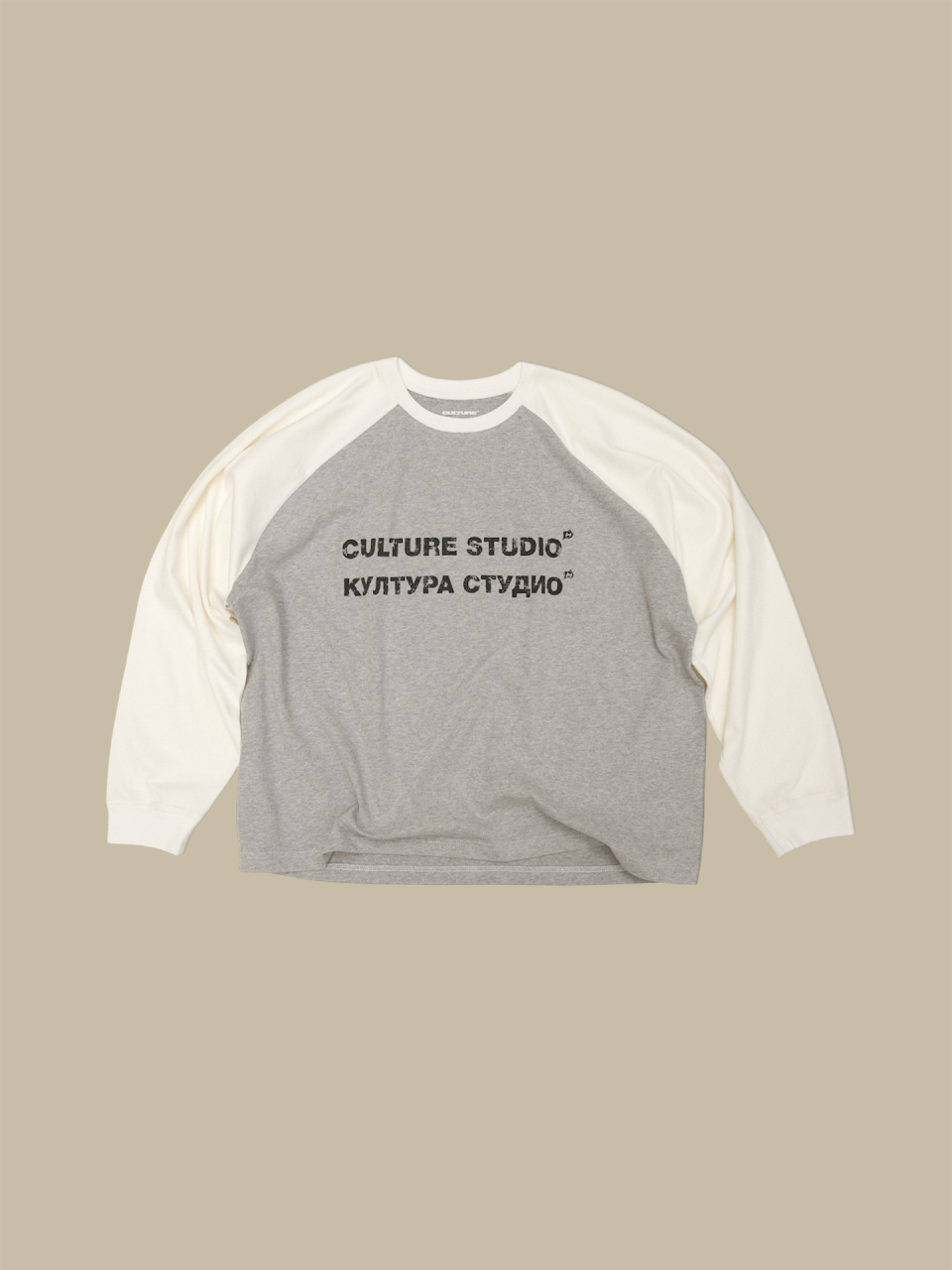 Лонгслив Culture Studio Archive Logo Grey / S