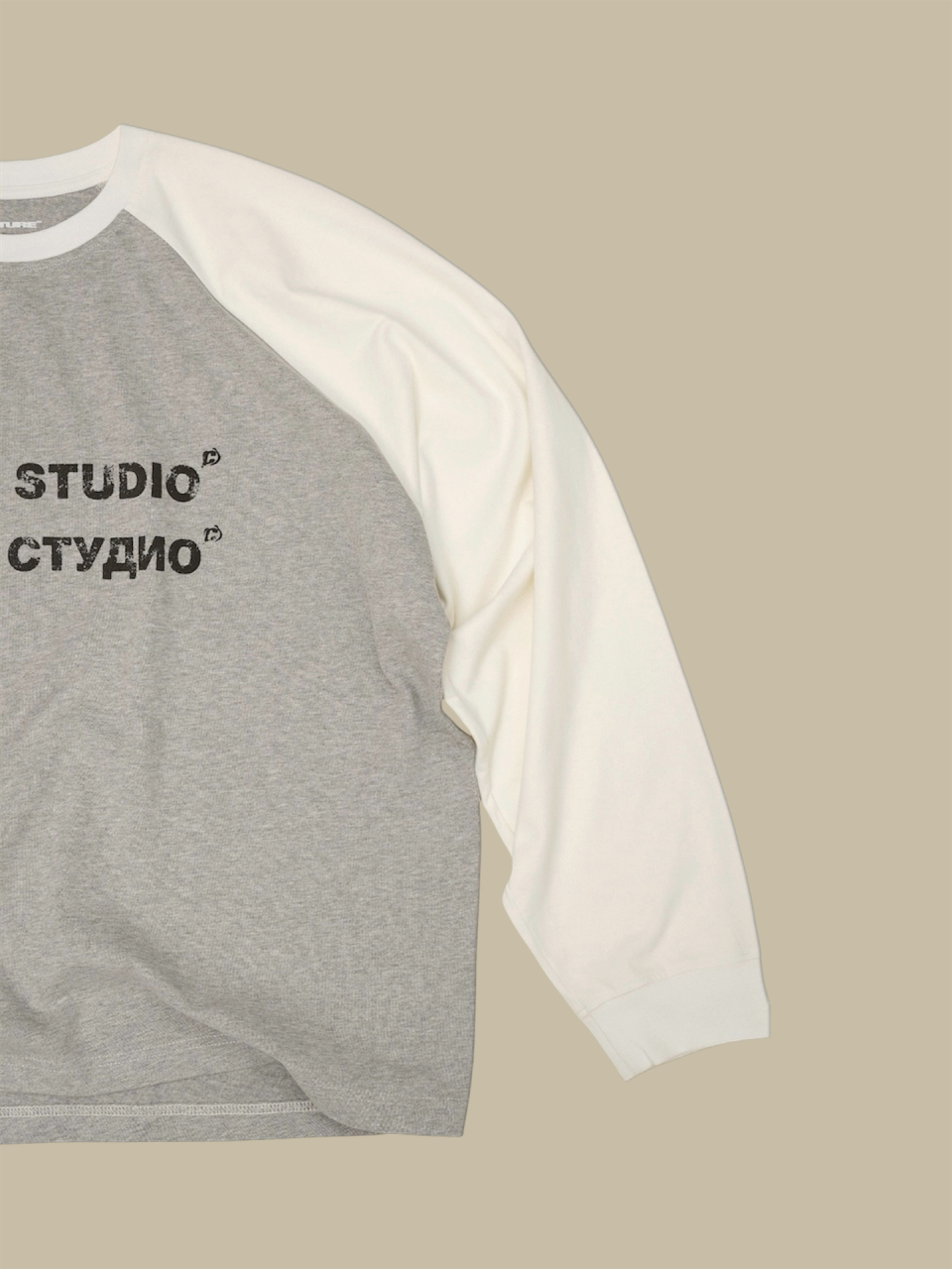 Лонгслив Culture Studio Archive Logo Grey / S