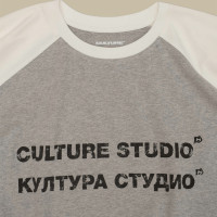 Лонгслив Culture Studio Archive Logo Grey / S