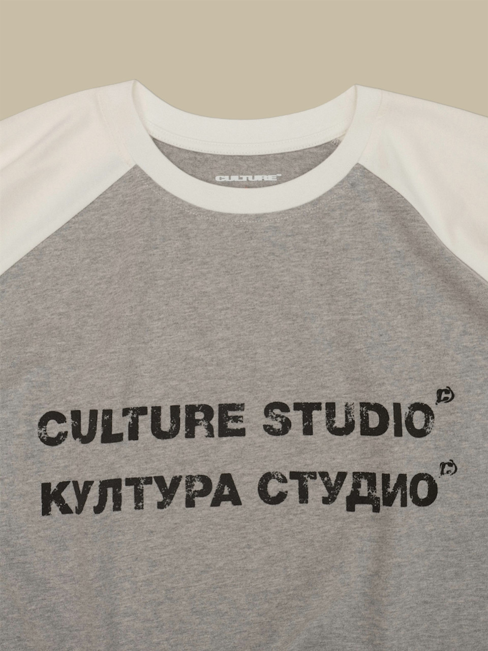 Лонгслив Culture Studio Archive Logo Grey / S