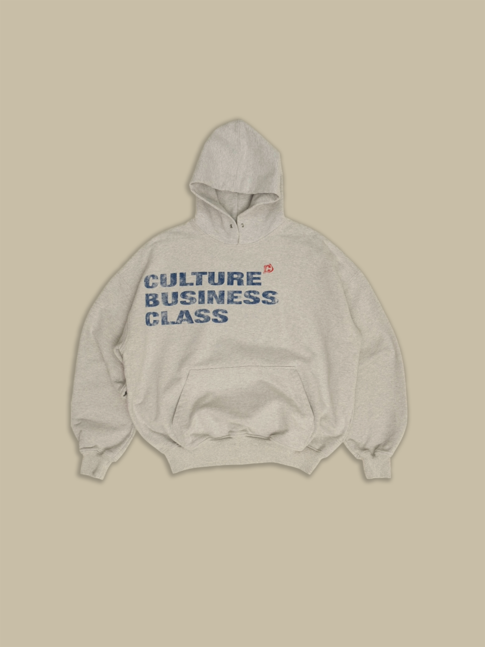 Худи Culture Business Class Ice Melange / S