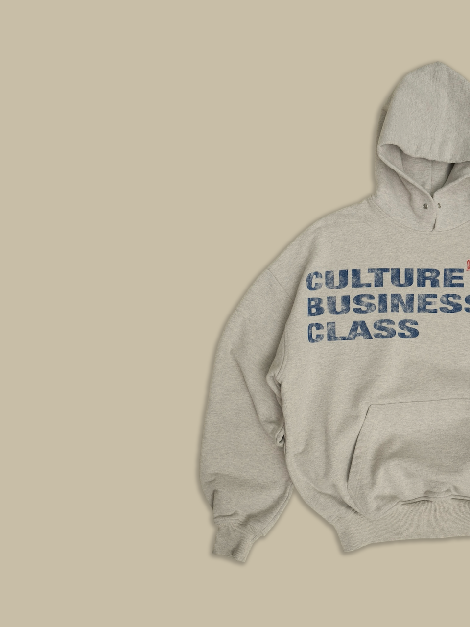 Худи Culture Business Class Ice Melange / S